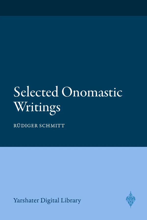 Selected Onomastic Writings