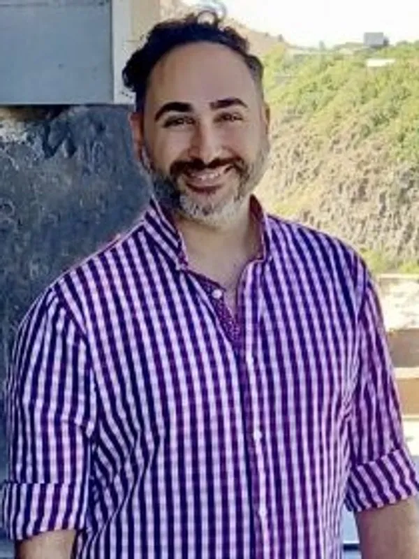 Close-up of Sahba Shayani.